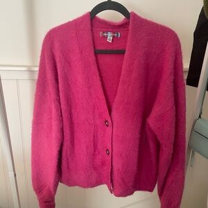 Hot Pink Urban Outfitters Cardigan S